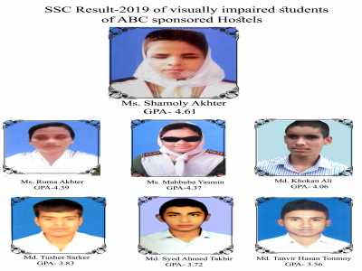 SSC Exam-2019 result of ABC sponsored Hostels