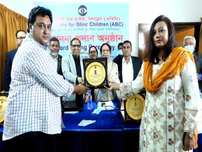 Assistance for Blind Children (ABC) has honored Zillul Bari Mahmud Bakht (Posthumous), Past President of ABC.