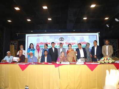 The newly elected Executive Committee of Assistance for Blind Children (ABC) for the years 2023 & 2024.